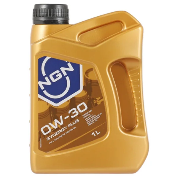 Масло моторное NGN SYNERGY PLUS 0W30 синтетическое 1л.