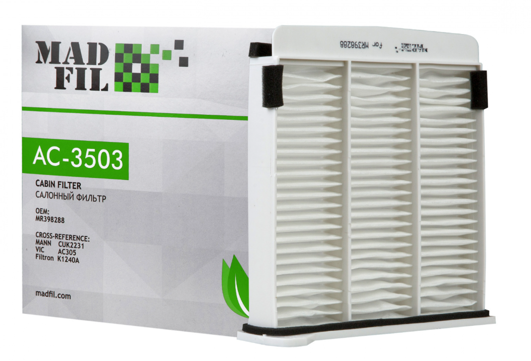 Фильтр салона MADFIL AC-3503  