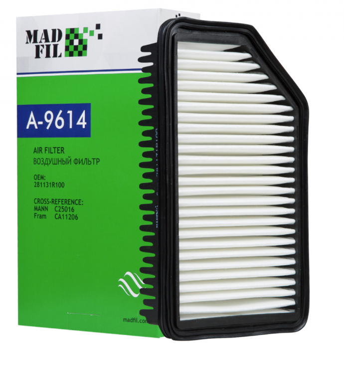 Фильтр Воздушный JS Asakashi Hyndai SOLARIS  A-9614 