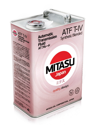 MJ324  MITASU  ATF  T-IV АКПП (4L)  п/синтетическое (1/6) Япония.
