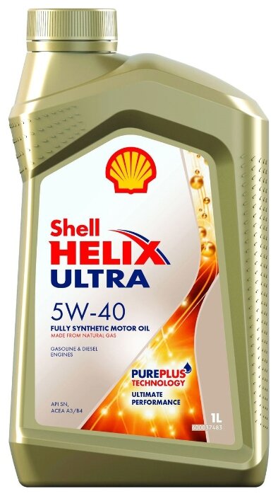 Масло моторное Shell Helix Ultra 5W-40 Синтетическое 1л.
