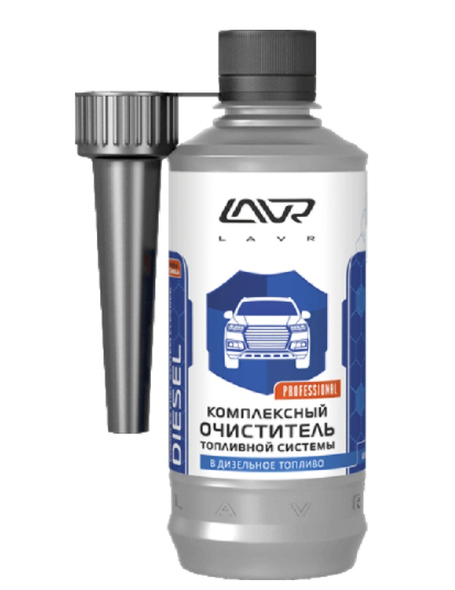 LAVR 2124 Комп.очис.топ.сис.дизель  310мл на 40-60л