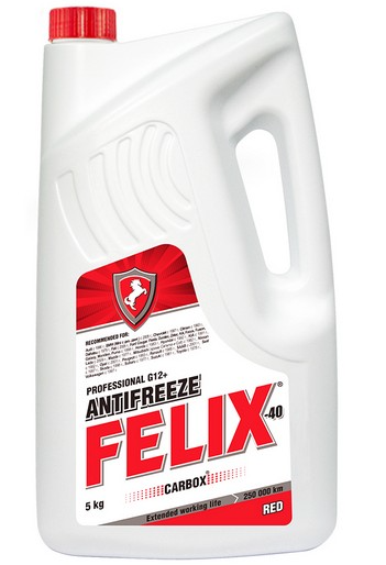 Антифриз FELIX CARBOX 5кг КРАСНЫЙ 1/4 шт.