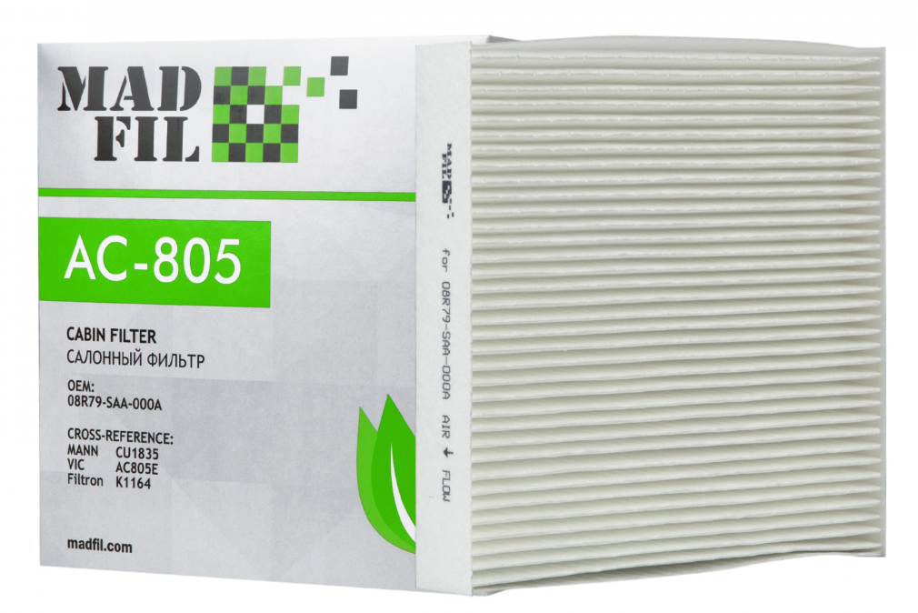 Фильтр салона MADFIL AC-805 