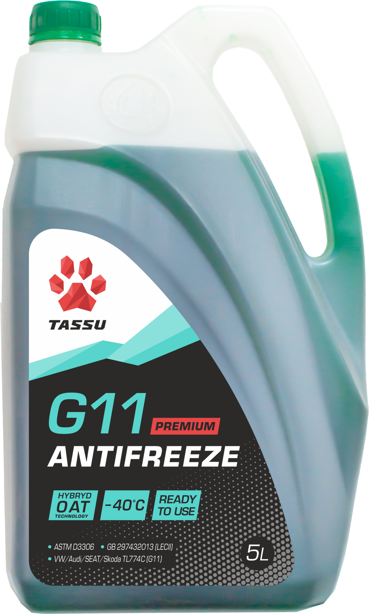 TASSU ANTIFREEZE Green G11 -40C   5л 