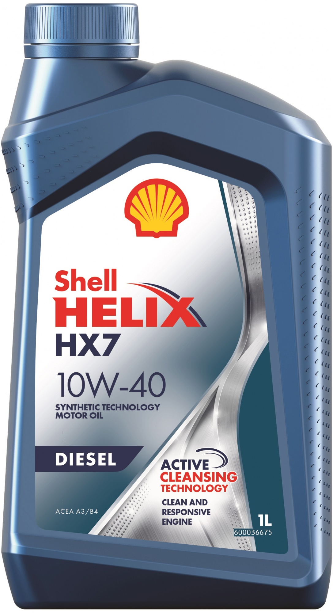 Масло моторное Shell Helix HX7 Diesel 10W-40 Полусинтетическое 1л.