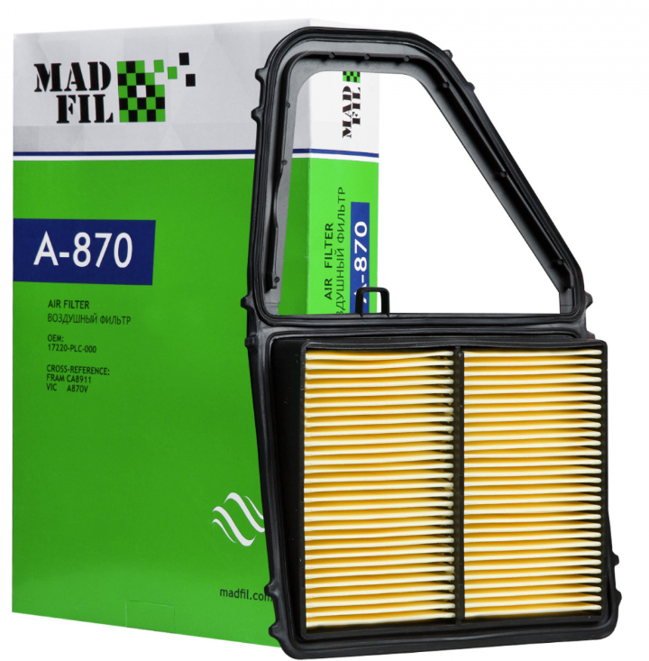 Фильтр воздушный MADFIL A-870   