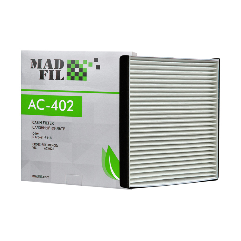 Фильтр салона MADFIL AC-402 