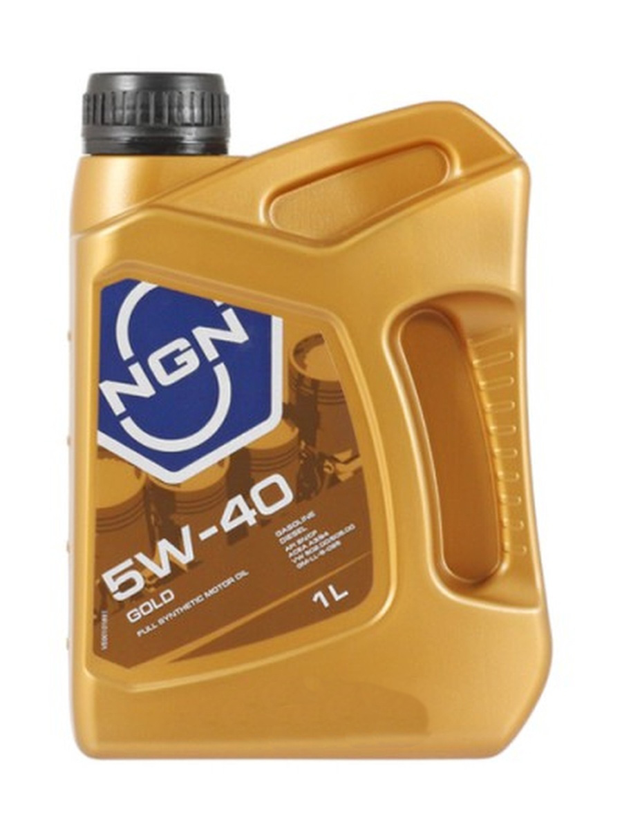Масло моторное NGN SYNT-S 5W40 полусинтетическое 1л.